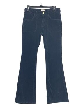 Pilcro Utility Bootcut Pants 28 Black The Icon Corduroy Flare Mid-rise Minimal